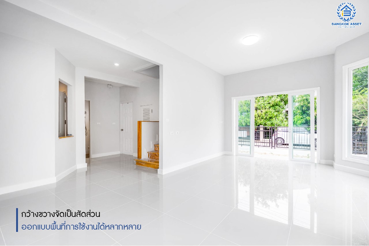 บ้านมือสองตกแต่งใหม่ ม.เพอร์เฟคเพลส รัตนาธิเบศร์ ห้องริม เนื้อที่ 54.5 ตร.ว. ดีไซน์ Modern ฟังก์ชัน 3 ห้องนอน 3 ห้องน้ำ 2 ที่จอดรถ บนที่สุดแห่งทำเลโซนเมือง เชื่อมต่อทุกการเดินทาง ใกล้เซ็นทรัลรัตนาธิเบศร์ จุดขึ้นทางด่วน "งามวงศ์วาน" และเพียง 5 นาที ถึง MRT "สถานีไทรม้า"